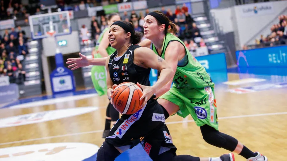 Luleås nya guard Candice Worthen.