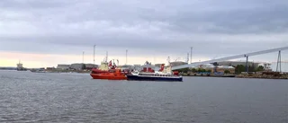 Skärgårdsbåten Stella Marina repareras