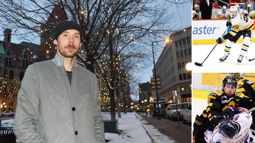 Marcus Pettersson på plats i St Paul i Minnesota. Norran träffade Skellefteå AIK-produkten och pratade om en karriär som blir allt mer spännande i stjärnfyllda Pittsburgh.