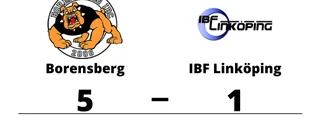 Borensberg vann hemma mot IBF Linköping