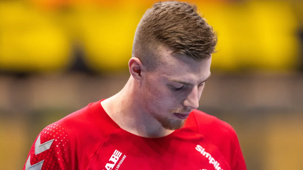 Erik Persson var deppig efter förlusten mot Hammarby.