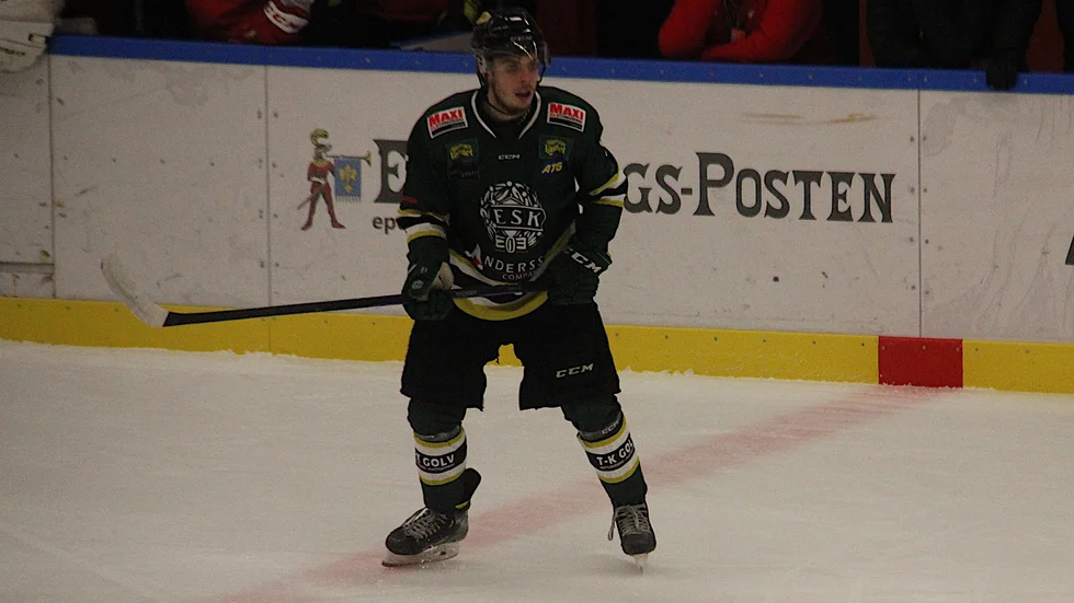 Leo Krantz gjorde sitt första mål i division 1 när han kvitterade till 2-2 mot Strömsbro.
