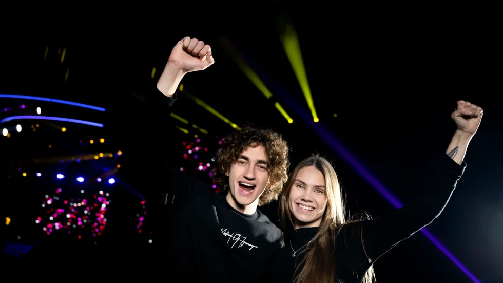 Albin Tingwall och Nike Sellmar är finalister i Idol 2022. Ikväll avgörs det vem av dem som tar hem tävlingen. (Arkivbild)