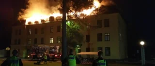 Hela huset kan brinna ner
