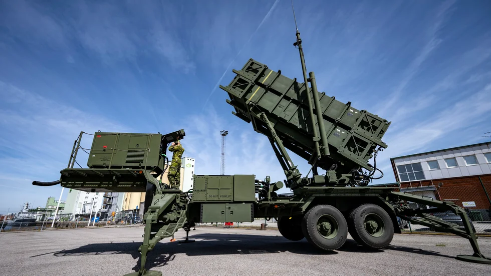 Luftvärnssystemet Patriot har levererats till Försvarsmakten och beställning av ytterligare robotar har gjorts. Arkivbild.