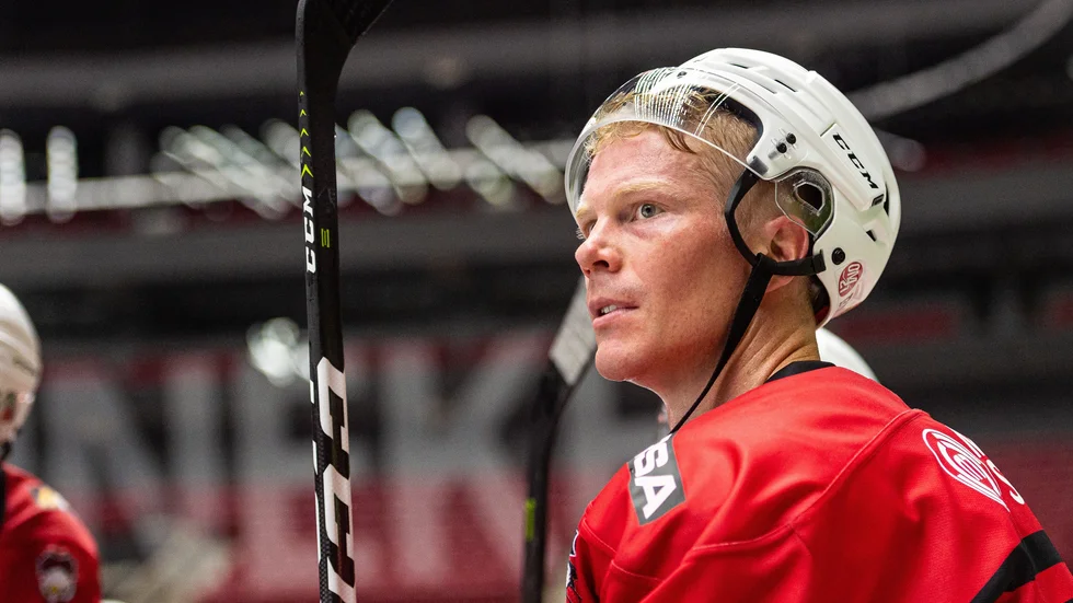Lars Bryggman, från Piteå, har bytt SHL mot Liiga den här säsongen. Efter en trög start leverar han plötsligt mål på löpande band. (Arkivbild)