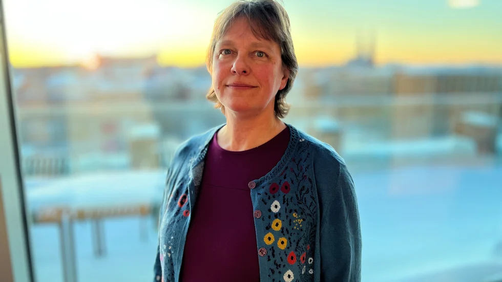 Jenny Lundström (MP) är ordförande i Region Uppsalas trafik- och samhällsutvecklingsnämnd.