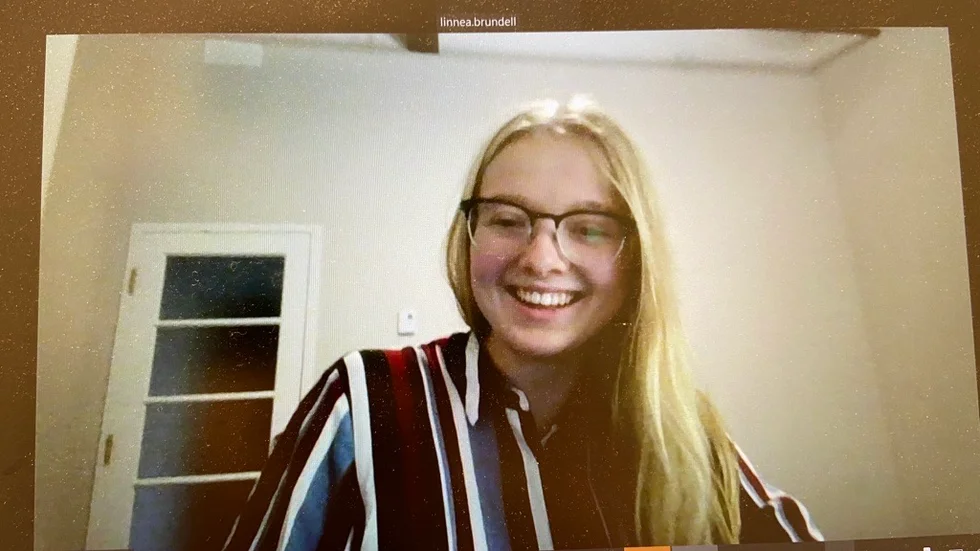 Lova Eveborn är på plats på COP15 i Montreal. Intervjun görs via ett videomöte.