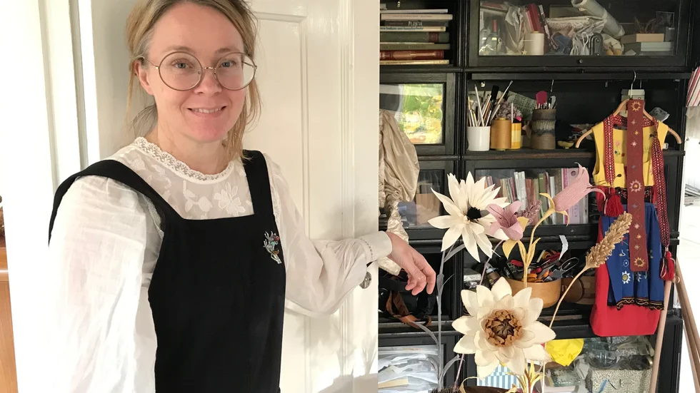 Sofia Vusir Jansson är akutell med en ny bok som fokuserar på kreativitet och inspiration inför vintern.