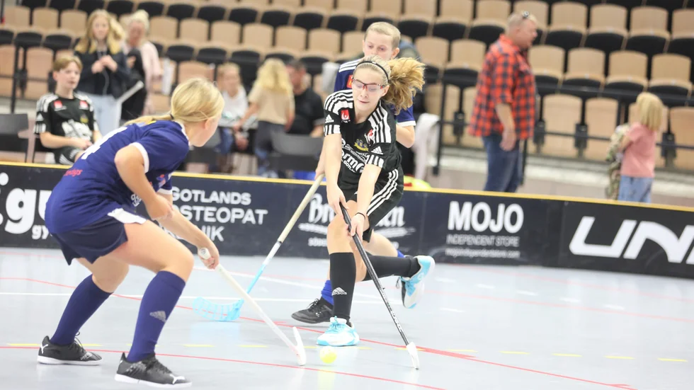 Kokoloko cup avgjordes i Ica Maxi arena. Här match mellan Terra Nova och Väskinde.