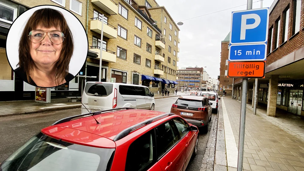 "De här parkeringarna har endast varit tillfälliga, det var bestämt från när vi började med dem", säger Sarita Hotti (S), stadsbyggnadsnämndens ordförande.