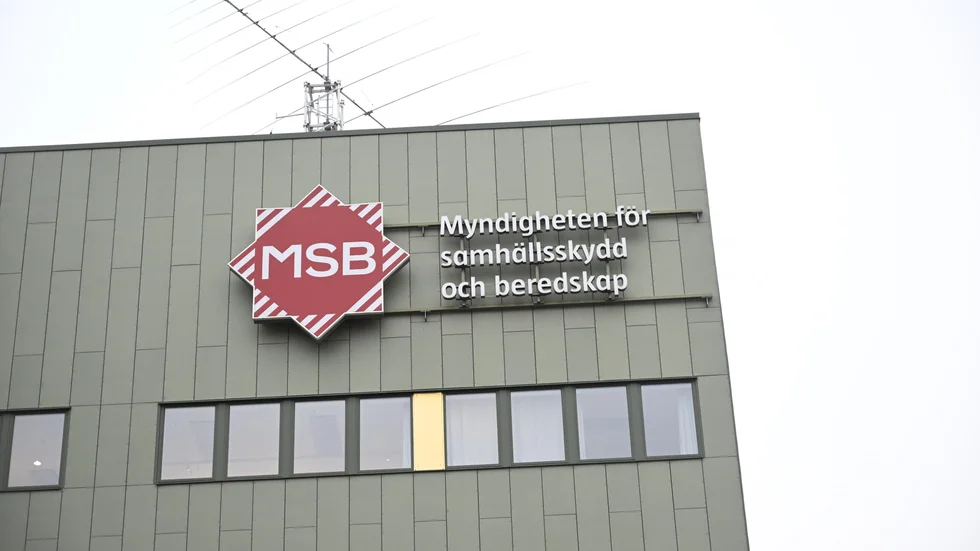 Myndigheten för samhällsskydd och beredskap. Arkivbild.
