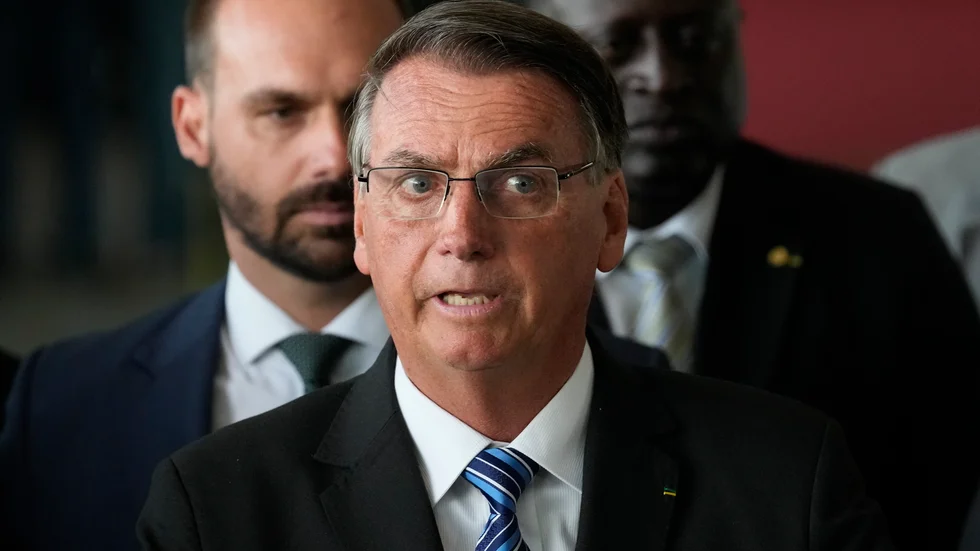 Brasiliens president Jair Bolsonaro.