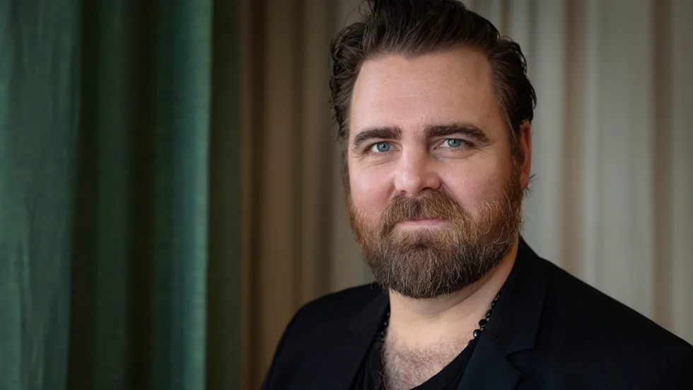Mattias Nordkvist spelar en av huvudrollerna i den nya Netflix-serien. Arkivbild.