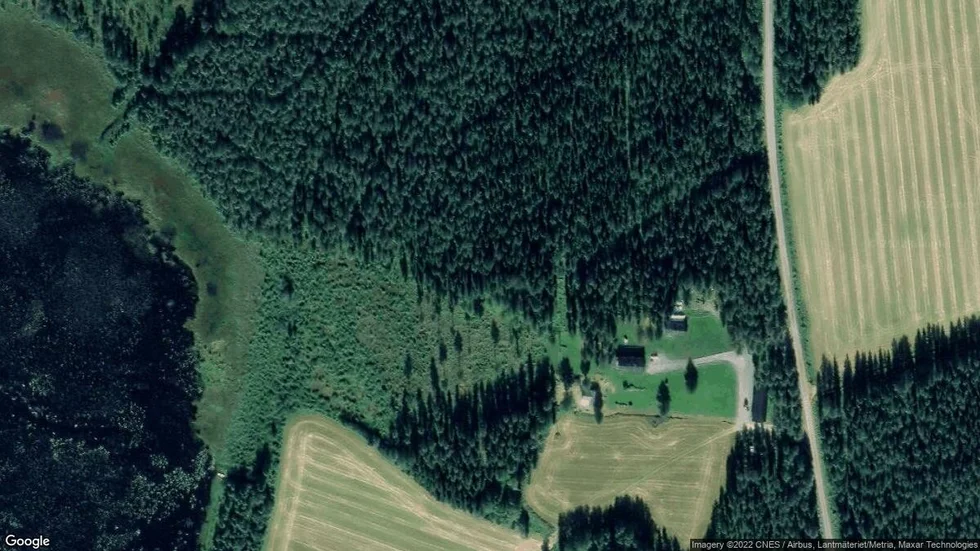 Området kring Storkågeträsk 161