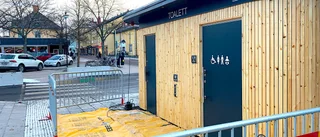 Toan på plats på torget – men bara till för bussförarna