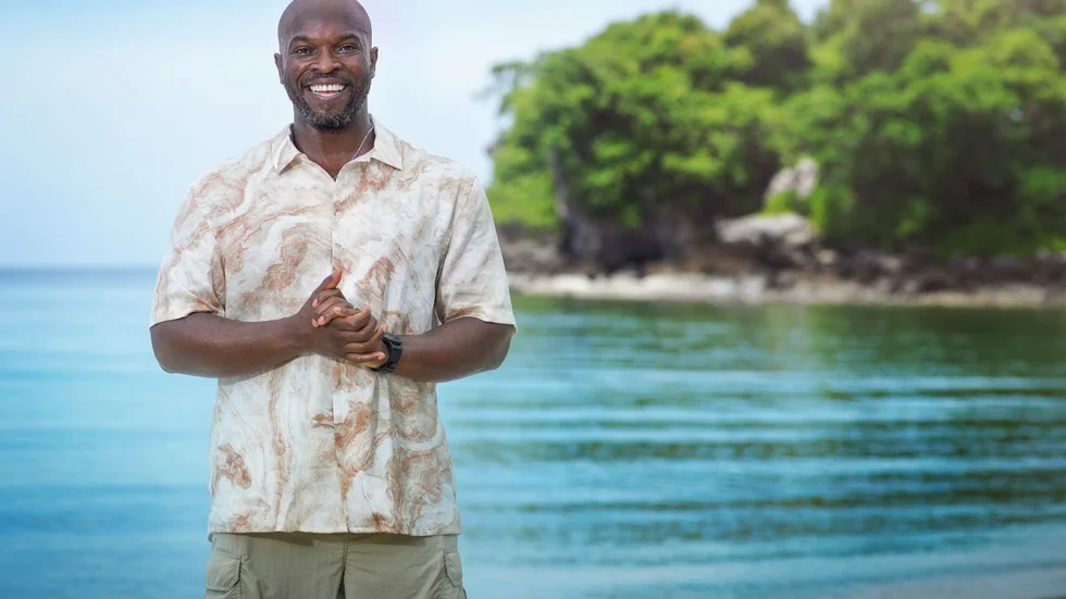 Kodjo Akolor, programledare för "Good luck guys". Pressbild.