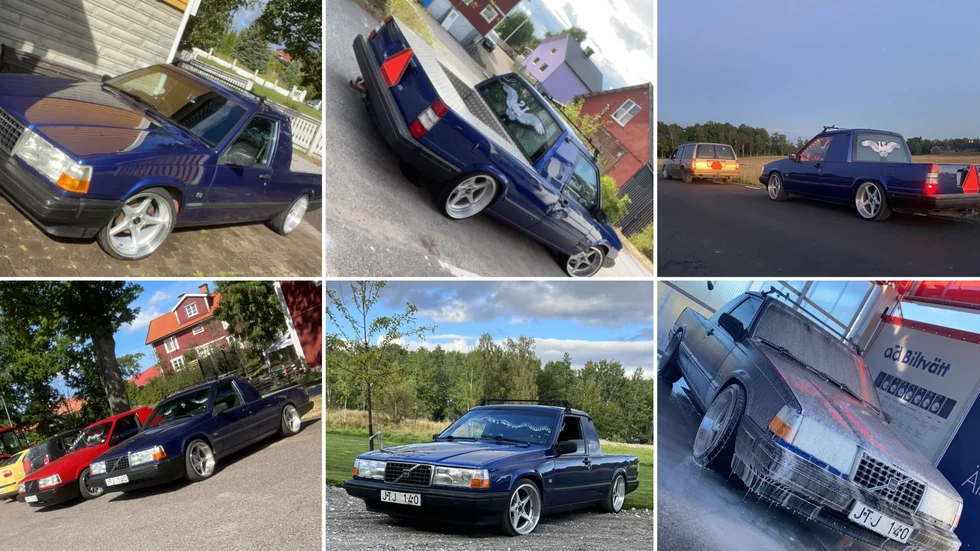 Trots att Liam Björling bara har haft sin EPA i ett drygt halvår, har han utsmyckat den väl. Kanske sätter han dit en ny dekal på vindrutan inom kort?