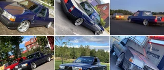 Den klarblå färgen gör Liams Volvo 940 unik: "Den sticker ut"