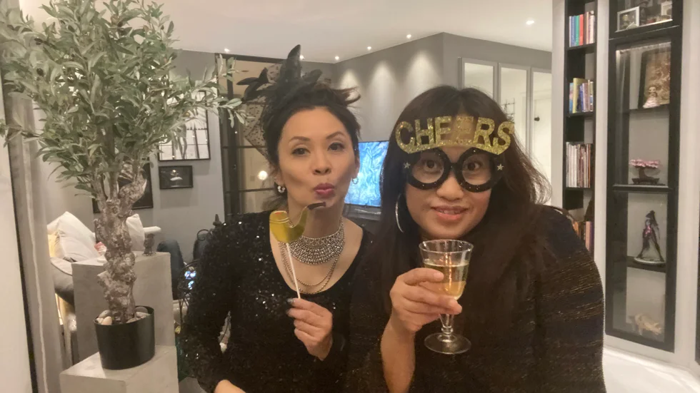 Hemma hos UNT-reportern Jeanina Santiago, som hälsar alla gott nytt 2023! 