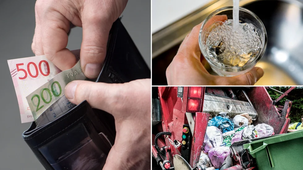 Taxan för vatten och sophämtning höjs rejält efter nyår. Det är nu klubbat och klart av politiken. 