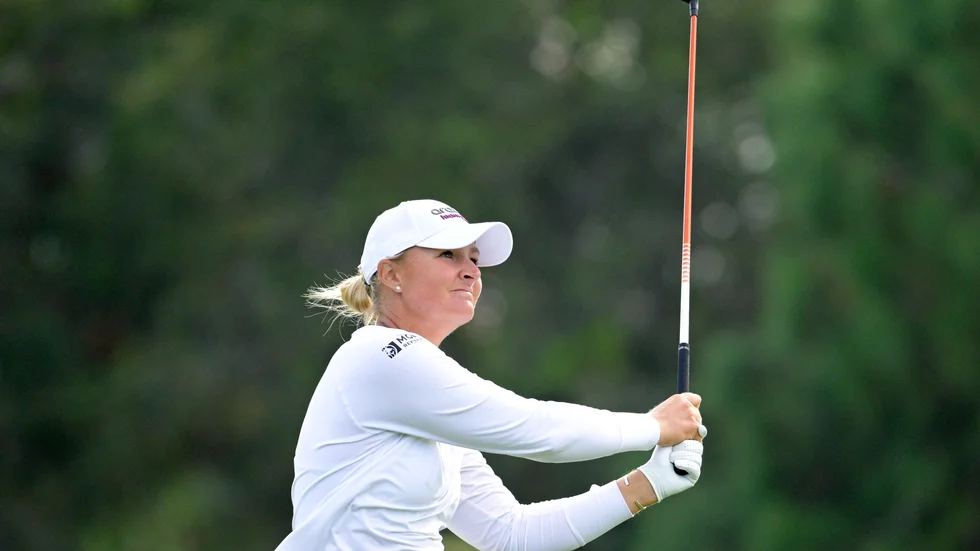 Anna Nordqvist har startat tourfinalen i Florida starkt. Arkivbild.