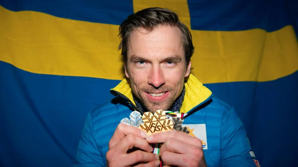 Medaljer. På VM i Falun vann han ett guld, ett silver och ett brons.