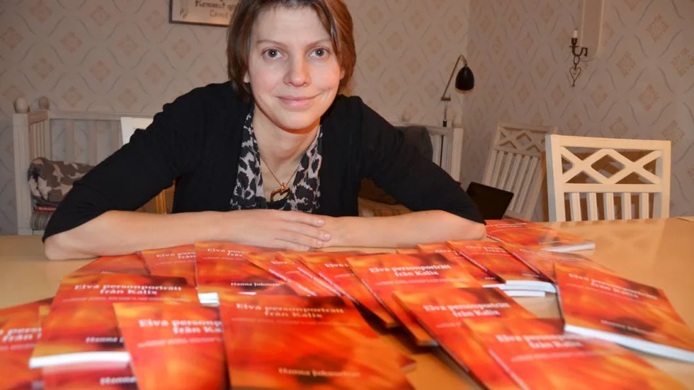 porträttör. Hanna Johnselius har tecknat porträtt av Kalixbor.