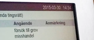 Yngling misstänkt för att försökt köra på jämnårig med A-traktor