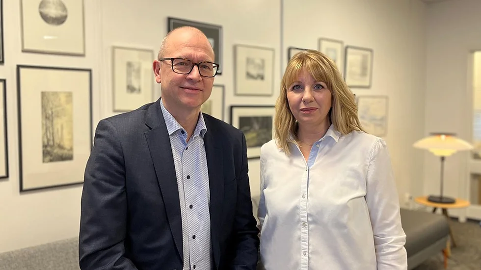Gunnar Eikeland, vd och Erika Mattsson, chef Hållbarhet och Samhälle, på Sparbanken Nord, vill bidra till att föreningarna ska kunna fortsätta med sin verksamhet trots ökade kostnader.