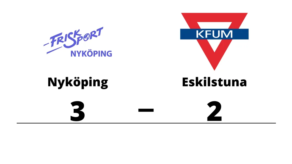 Nyköpings FK vann mot KFUM Eskilstuna