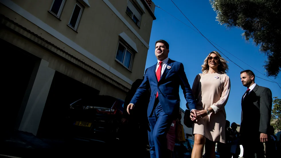 Gibraltars chefsminister Fabian Picardo (till höger). Arkivbild.