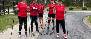 På väg mot klassikern – Ida, Maria och Linda nära målet