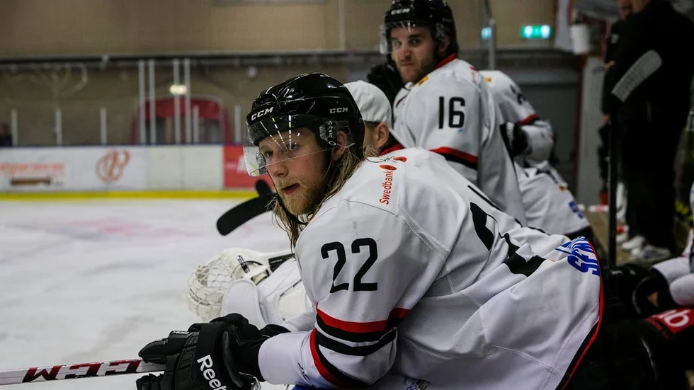 Besviken. Lagkaptenen Martin Hellgren är inte nöjd med starten.