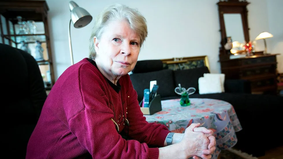 UPPRÖRD. "Det är rena stölden", säger Maj-Britt Bjurström.