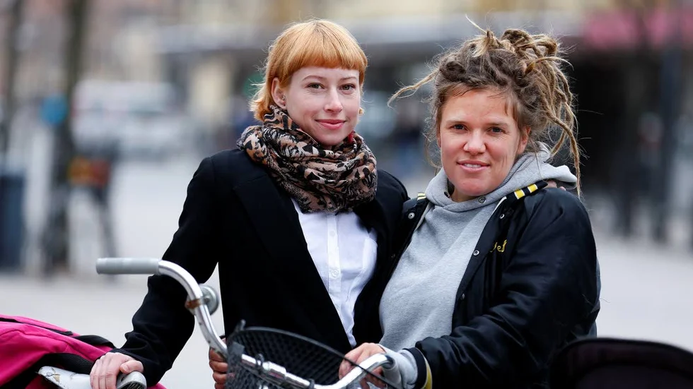 Arrangörer. Sophie Gunnarsson och Linda Moestam ser fram emot årets Luleå Pride.