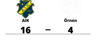 Tionde raka för AIK efter seger mot Örnen