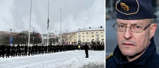 Reaktioner efter polischefens död: "Mina tankar är med hans anhöriga"