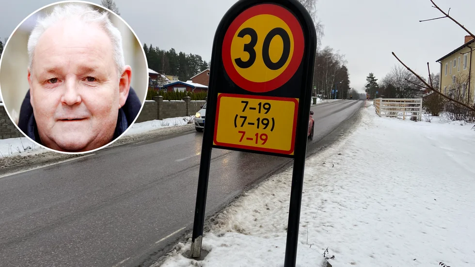 "Jag har aldrig varit med om något liknande", säger trafikingenjören Arto Sipola om ärendet med den felplacerade 30-skylten.