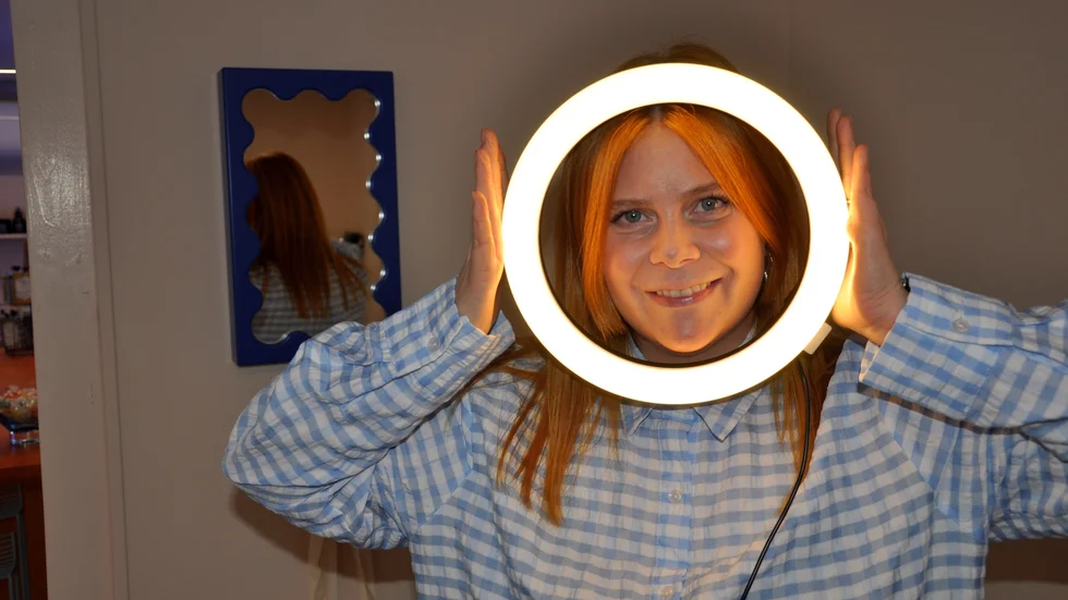Lekfullhet och positiv energi kännetecknar Annie Ankervik.