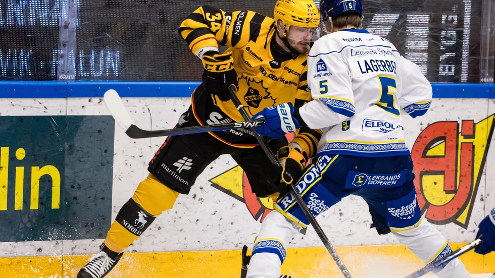 Tom Kühnhackl gjorde AIK:s mål i förlustmatchen mot Leksand. Målet var tyskens tionde för säsongen – och det sjätte under 2023.