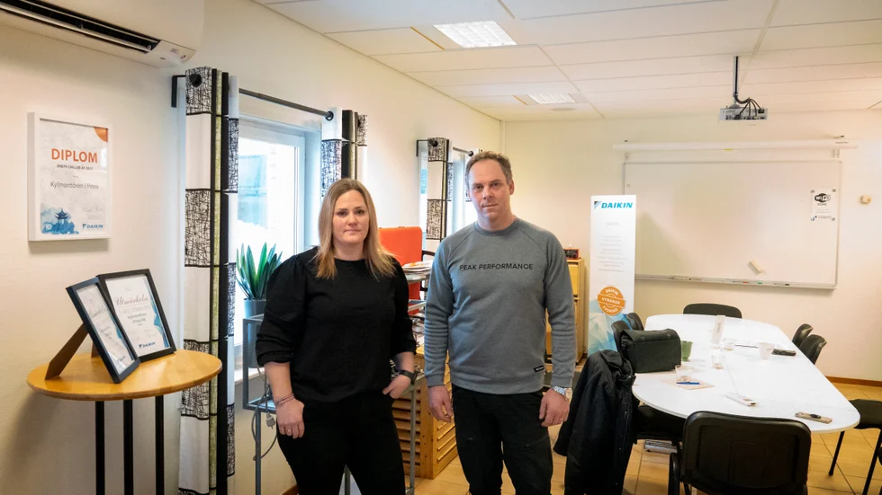 Anna och Daniel Hancke driver flera företag och planerar nu att flytta till centrumnära området.