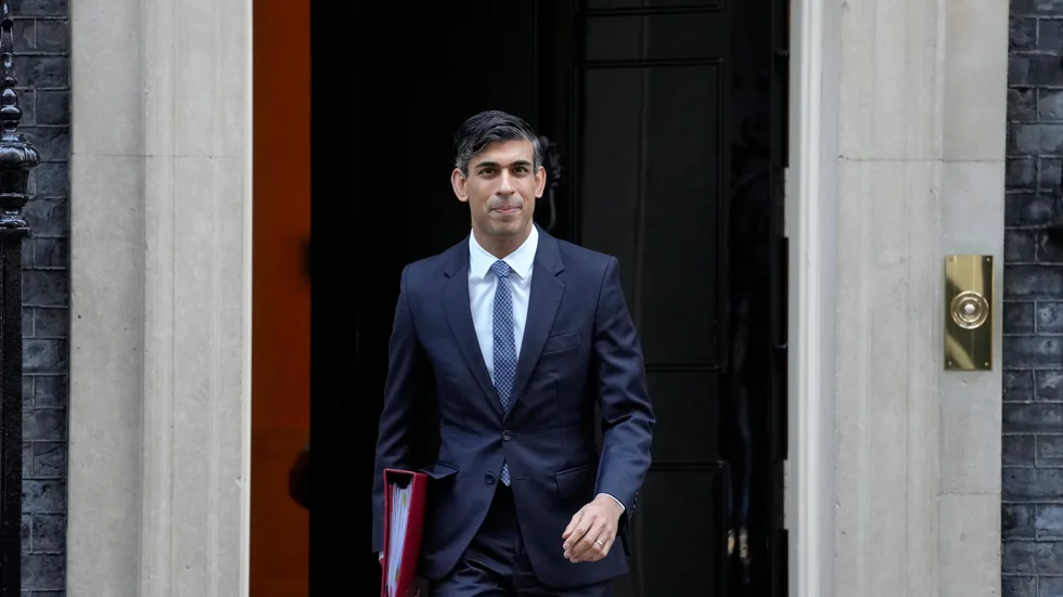 Storbritanniens premiärminister Rishi Sunak. Arkivbild.