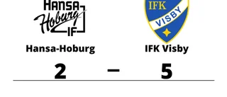 IFK Visby slog Hansa-Hoburg på bortaplan