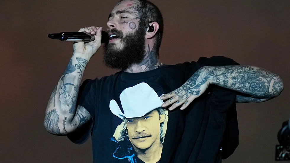 Post Malone kommer till Sverige. Arkivbild.