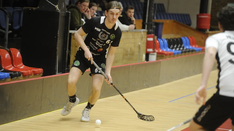 Isak Palm gjorde FBC Nyköpings första mål mot Farsta.