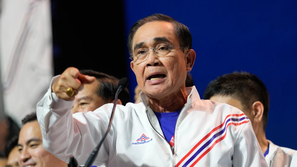 Thailands premiärminister Prayut Chan-O-Cha, som ursprungligen kom till makten via en militärkupp 2014. Arkivfoto.