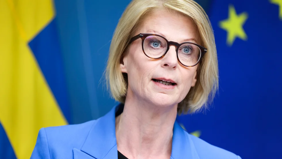 Finansminister Elisabeth Svantesson (M). Arkivbild.