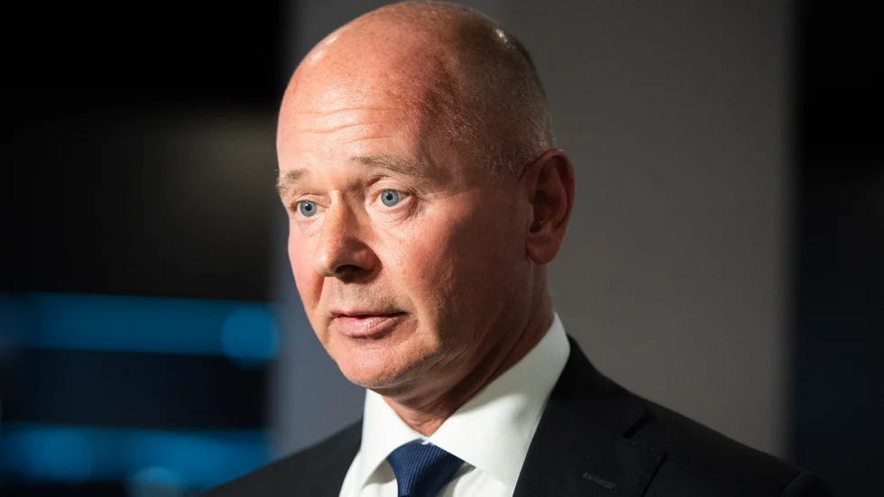 Klirr i kassan för Micael Johansson. Arkivbild.