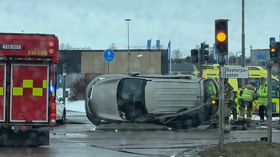 Olycka på Tornby. 